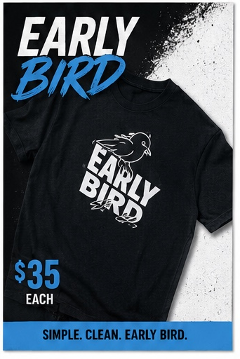 Early Bird Tee