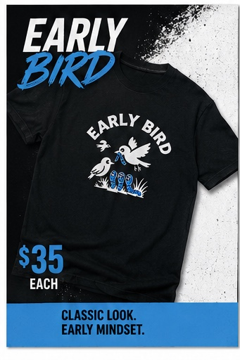 Early Bird Tee