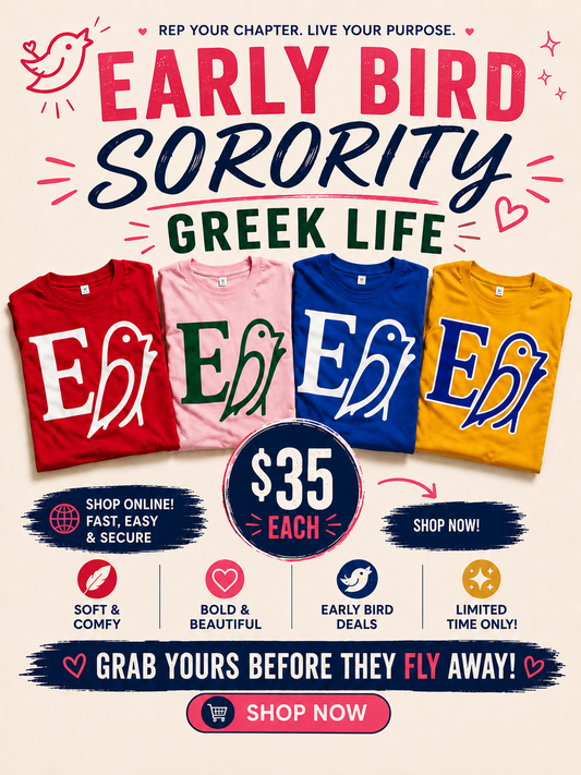 Early Bird Greek Life